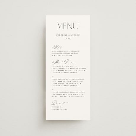 Long Menus