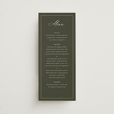 Long Menus