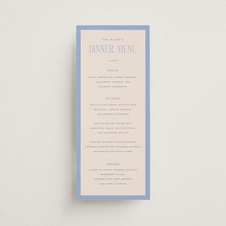 Long Menus