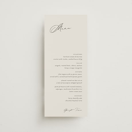 Long Menus