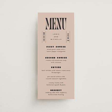 Long Menus