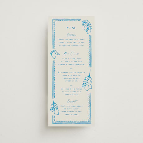 Long Menus