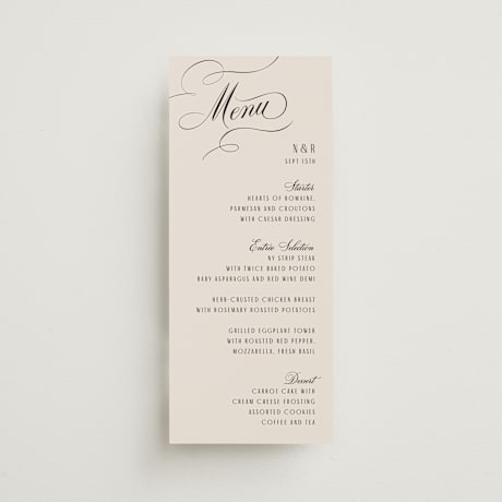 Long Menus