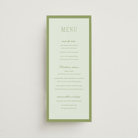 Long Menus
