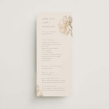 Wedding Programs