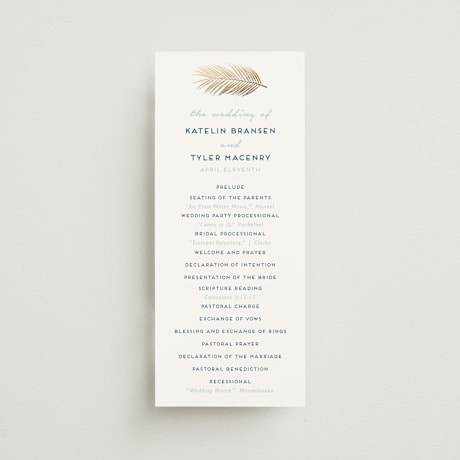 Wedding Programs