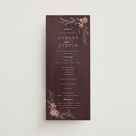 Wedding Programs