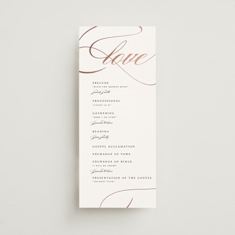 Wedding Programs