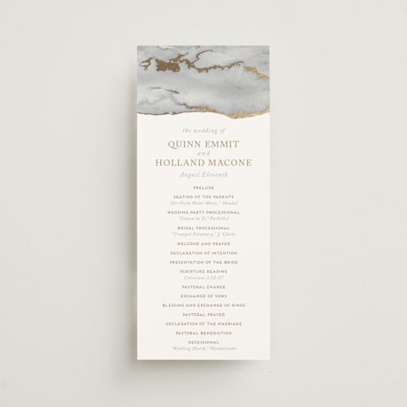 Wedding Programs