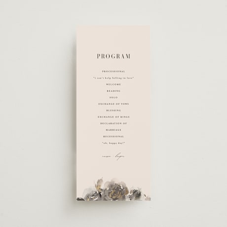 Wedding Programs