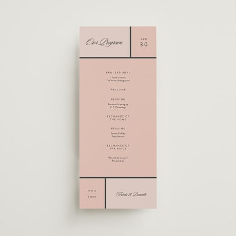 Wedding Programs