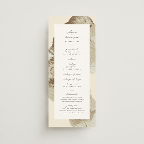 Wedding Programs