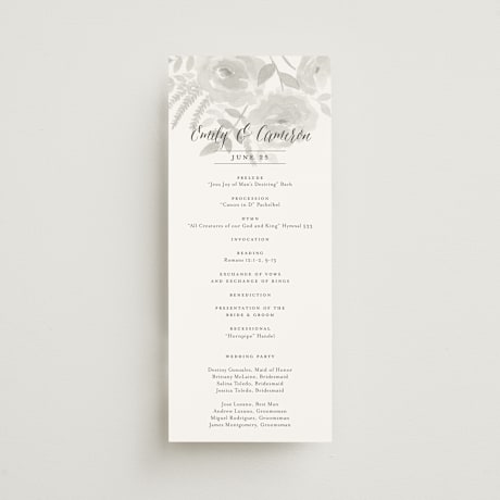 Wedding Programs