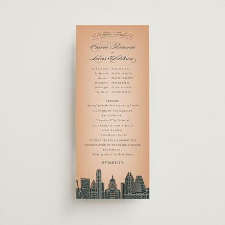 Wedding Programs