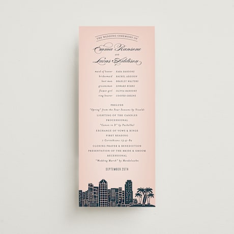 Wedding Programs