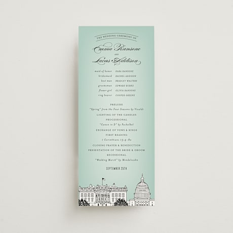 Wedding Programs