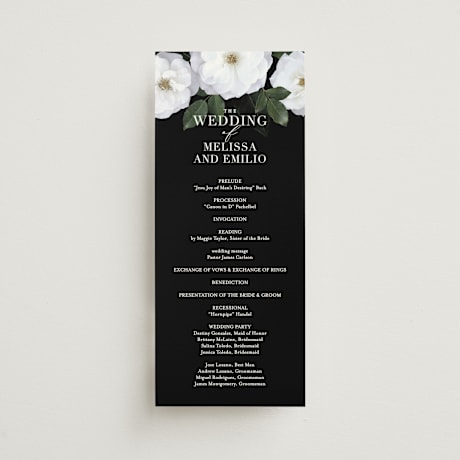 Wedding Programs