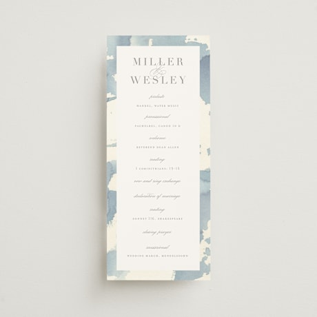 Wedding Programs