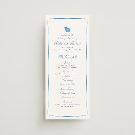 Wedding Programs