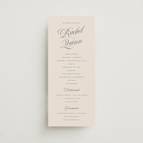 Wedding Programs