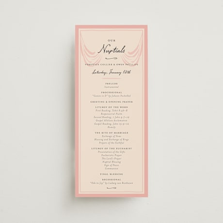 Wedding Programs