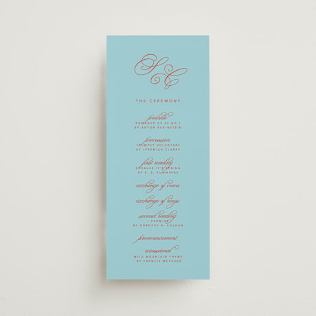 Wedding Programs