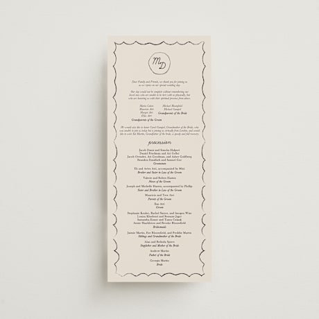 Wedding Programs