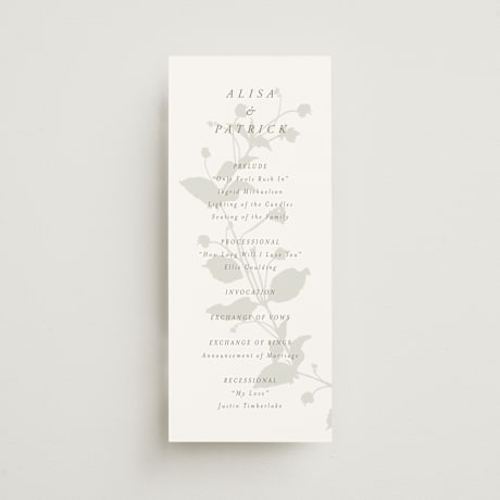 Wedding Programs