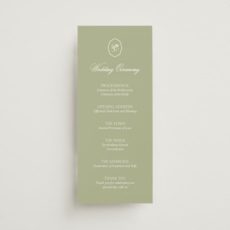 Wedding Programs