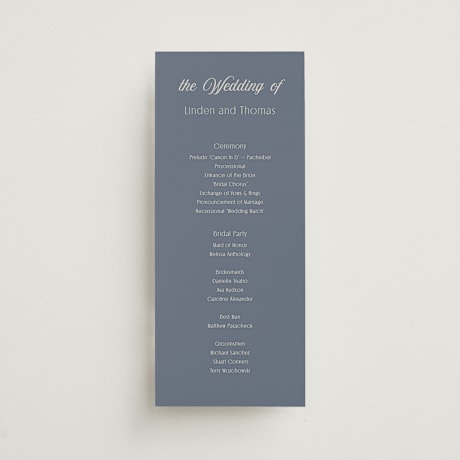 Wedding Programs