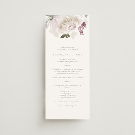 Wedding Programs