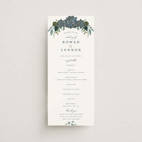 Wedding Programs