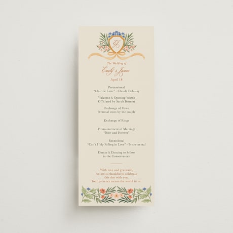 Wedding Programs