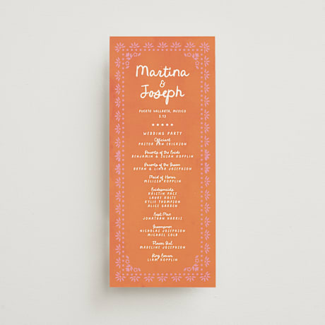Wedding Programs