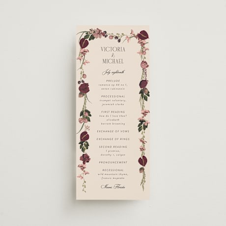 Wedding Programs