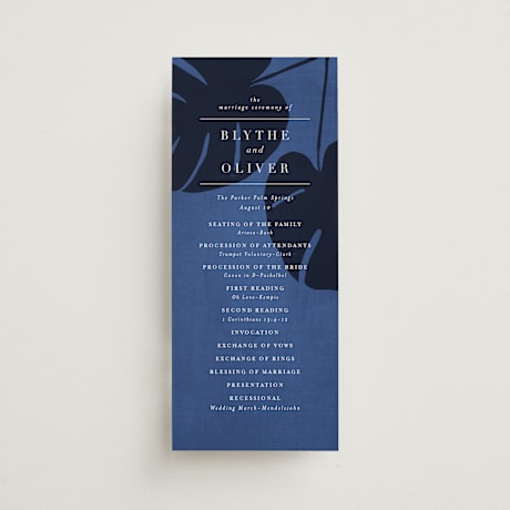 Wedding Programs