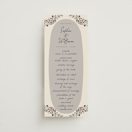 Wedding Programs