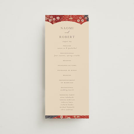 Wedding Programs