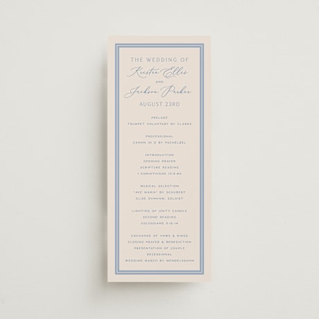 Wedding Programs