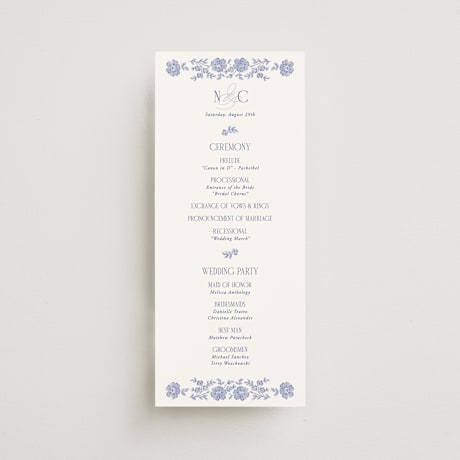 Wedding Programs