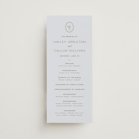 Wedding Programs