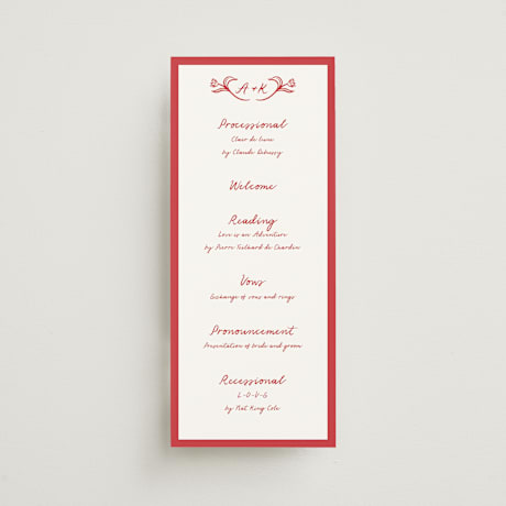 Wedding Programs