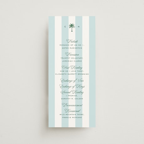Wedding Programs