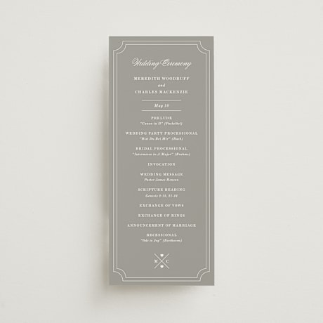 Wedding Programs