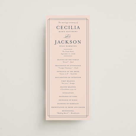 Wedding Programs