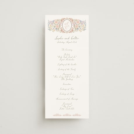 Wedding Programs
