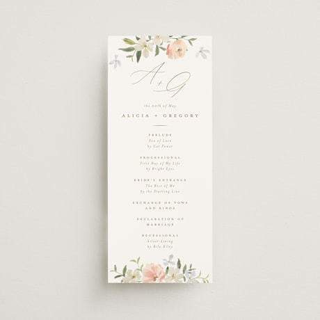 Wedding Programs