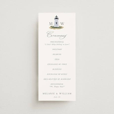 Wedding Programs