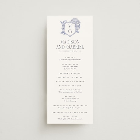 Wedding Programs