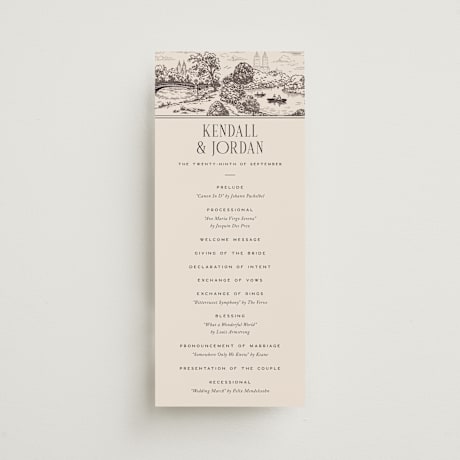 Wedding Programs